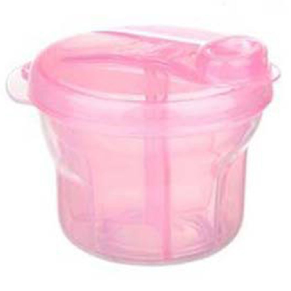 Snack Container Travel - กล่องใส่ขนม 3 ช่อง กล่องเก็บนมผง กล่องเก็บอาหารเด็ก ขวดนมเด็กสำหรับเดินทาง
