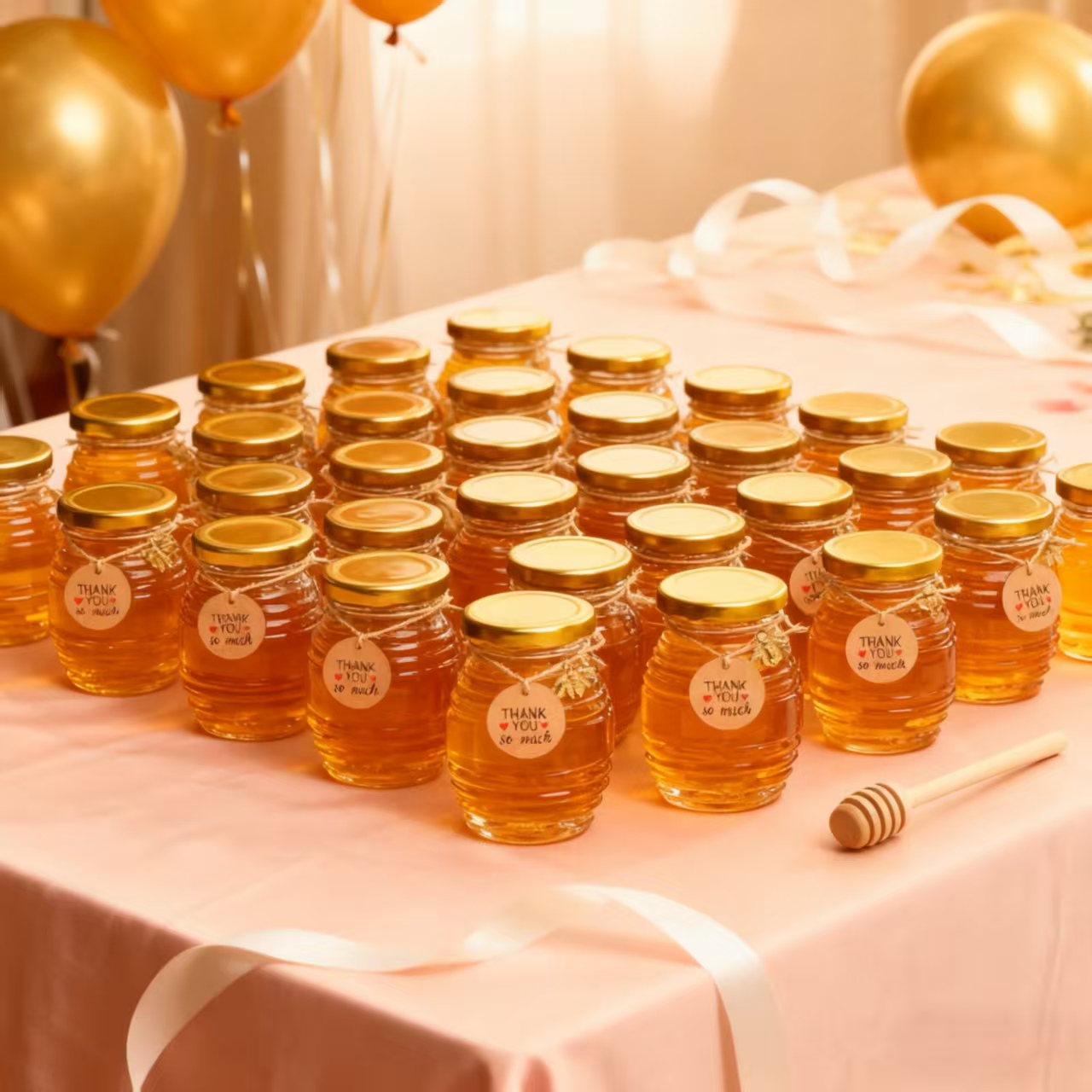 Baby Food Jars With Lids - 12/24/36 ชิ้น- 70 มล., ชุดขวดแก้วใส่น้ำผึ้งขนาดเล็ก, ขวดแก้วใส่น้ำผึ้งทรงกลม,