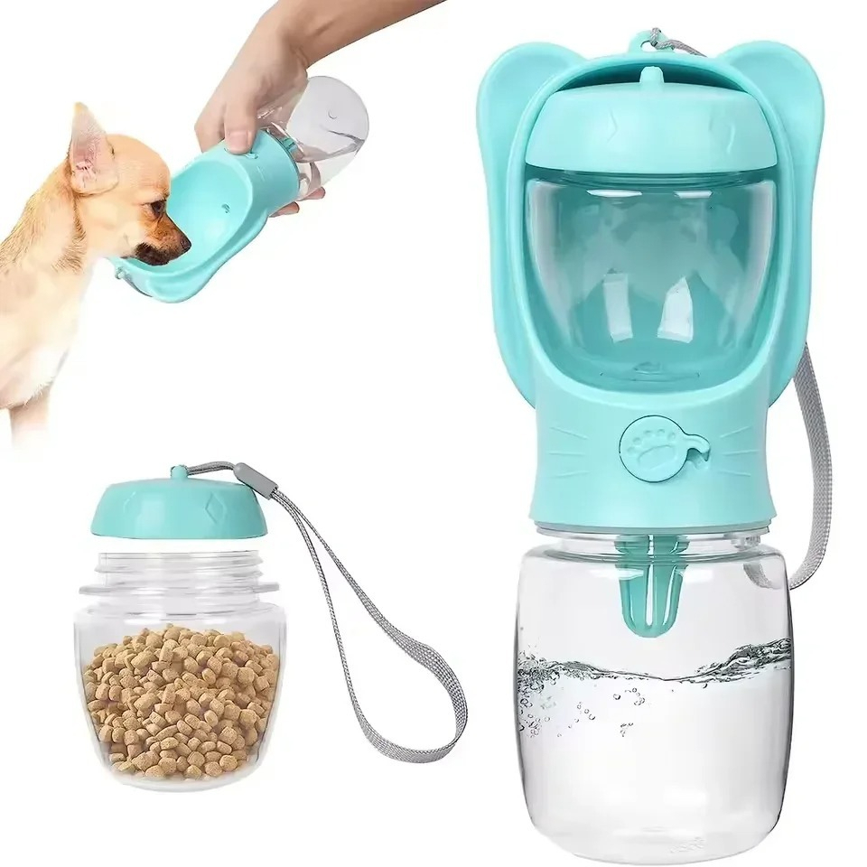 ขวดน้ำพกพา 2-in-1 สำหรับสุนัขแ - Baby Food Cat บทวิจารณ์และราคา