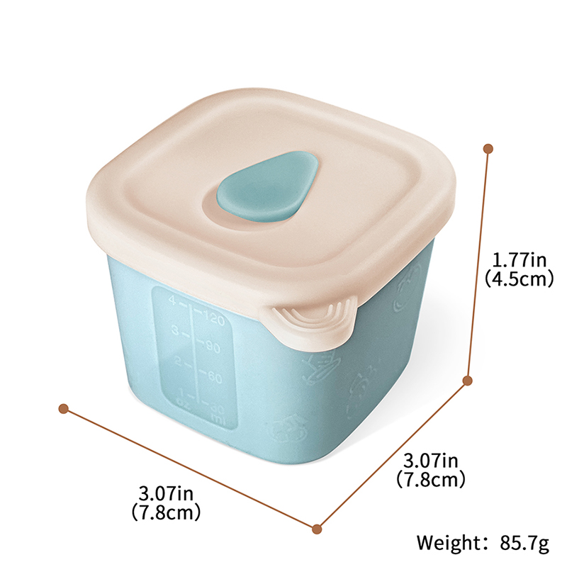 ภาชนะใส่อาหารเด็กพร้อมฝาปิด กล - Baby Food Jars With Lids บทวิจารณ์และราคา