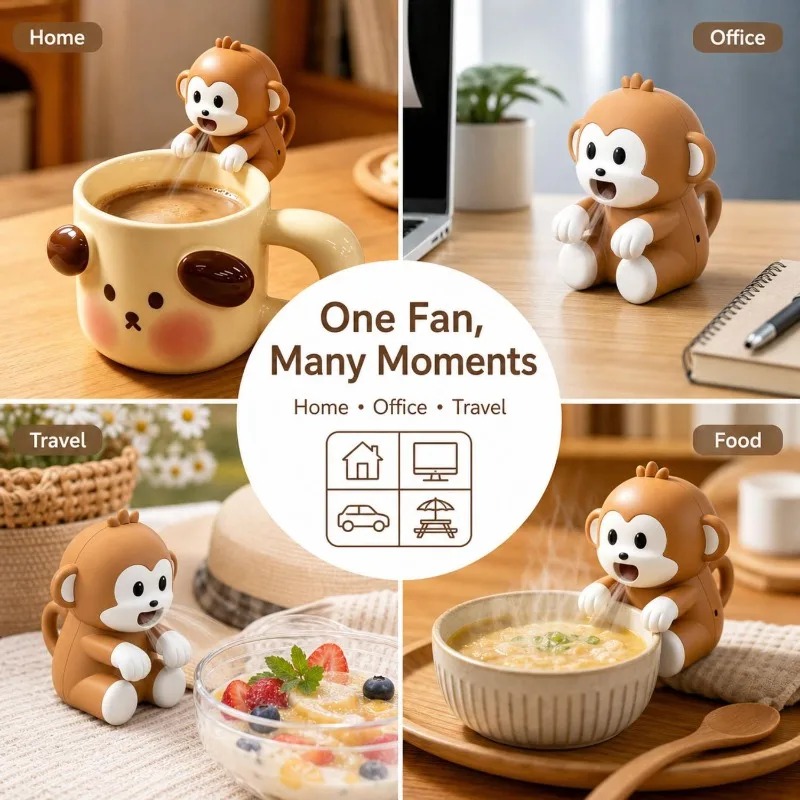 พัดลมระบายความร้อนรูปทรงลิงแบบ - Baby Food Equipment บทวิจารณ์และราคา