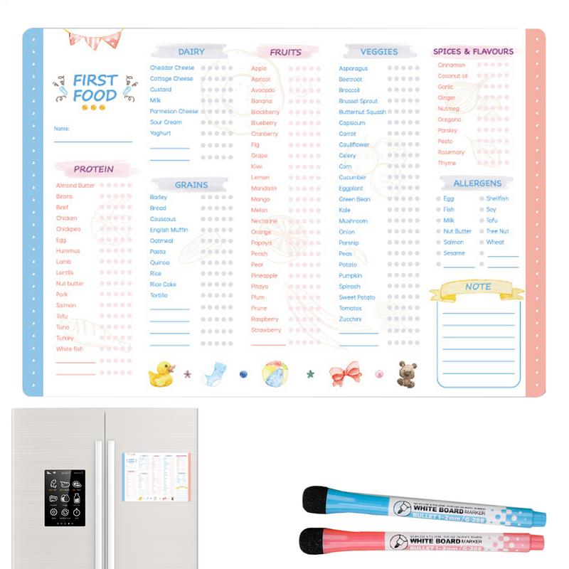 Baby First Foods Checklist แม่ - Baby Food List บทวิจารณ์และราคา