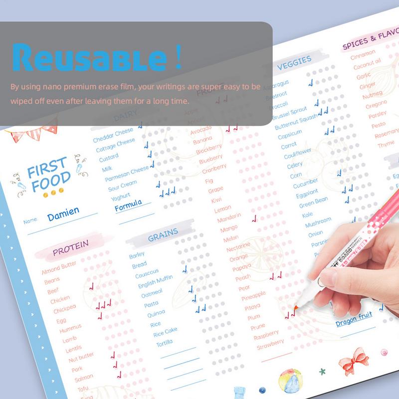 Baby First Foods Checklist แม่ - Baby Food List บทวิจารณ์และราคา