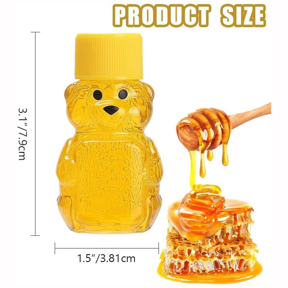 24 ชิ้น 2 ออนซ์พลาสติกน้ําผึ้ง - Baby Food Jars With Lids บทวิจารณ์และราคา
