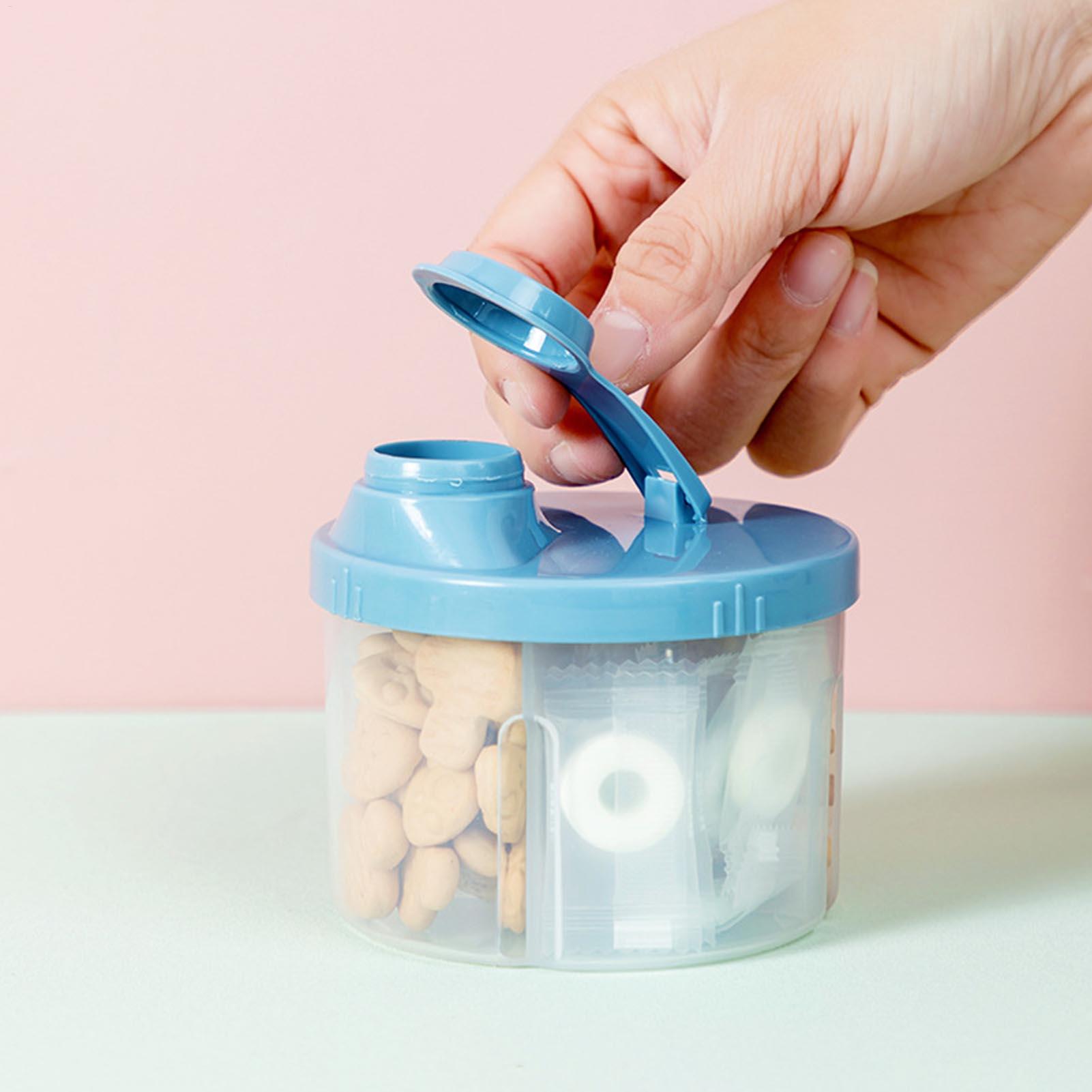 9.4x6 ซม. กล่องใส่นมผงแบบพกพา  - Snack Container Travel บทวิจารณ์และราคา