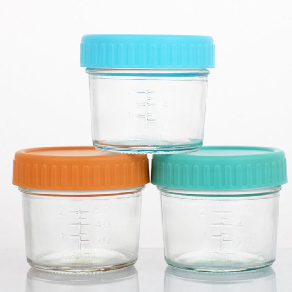 ขวดแก้วอเนกประสงค์สำหรับใส่อาห - Baby Food Jars With Lids บทวิจารณ์และราคา