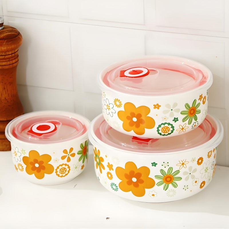 สามชิ้นชุด,Fine กระเบื้องจีนกล - Baby Food Equipment บทวิจารณ์และราคา