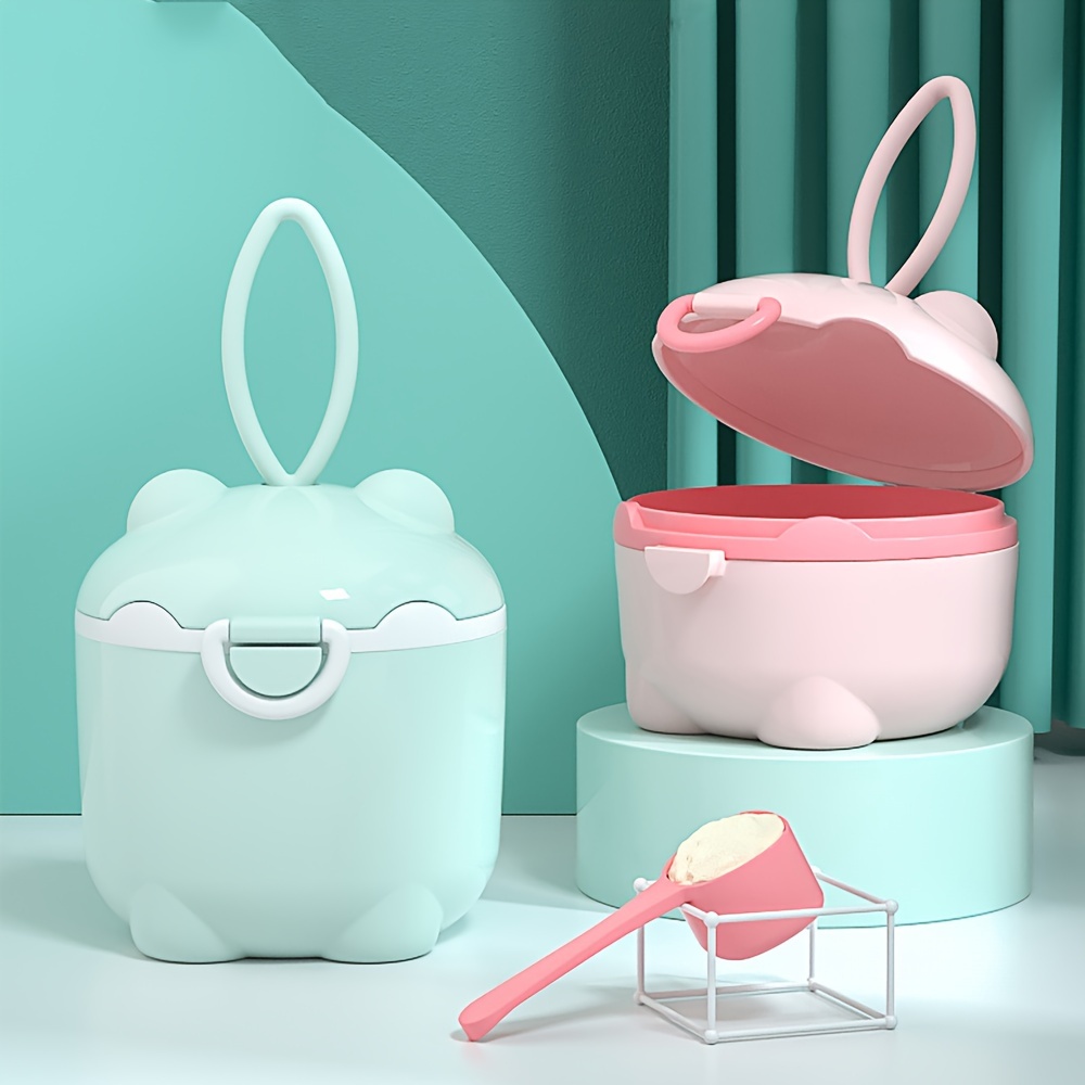 กล่องนมผงสี่ชั้นแบบพกพา 1 ชิ้น - Baby Food Equipment บทวิจารณ์และราคา