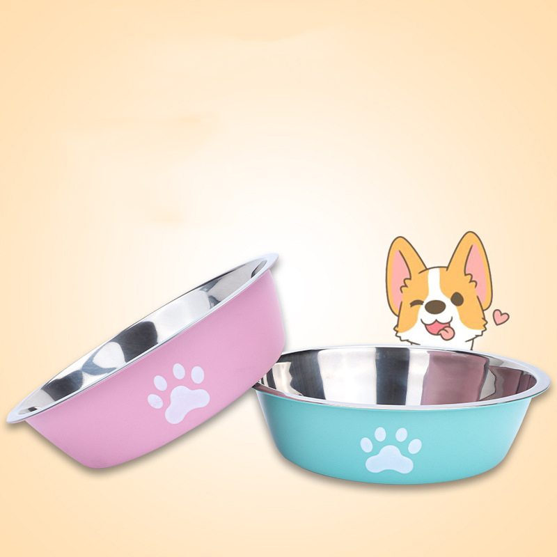 ใหม่สแตนเลสสตีลอ่างล้างหน้าสุน - Baby Food Cat บทวิจารณ์และราคา