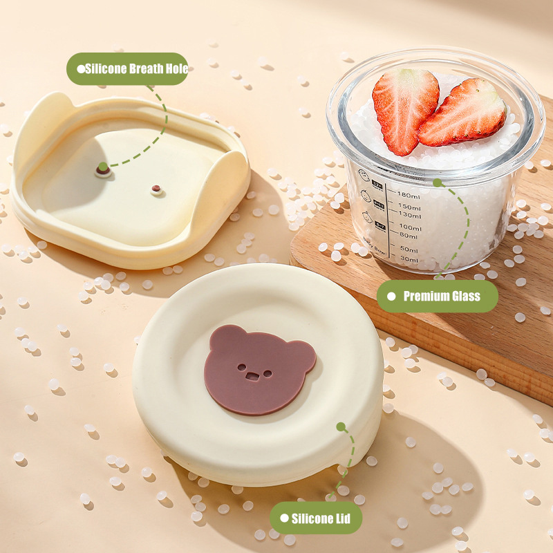 180ml แก้วเก็บอาหารเด็ก Jars พ - Baby Food Jars With Lids บทวิจารณ์และราคา