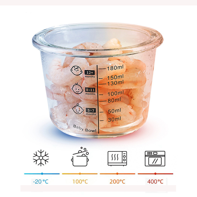 180ml แก้วเก็บอาหารเด็ก Jars พ - Baby Food Jars With Lids บทวิจารณ์และราคา