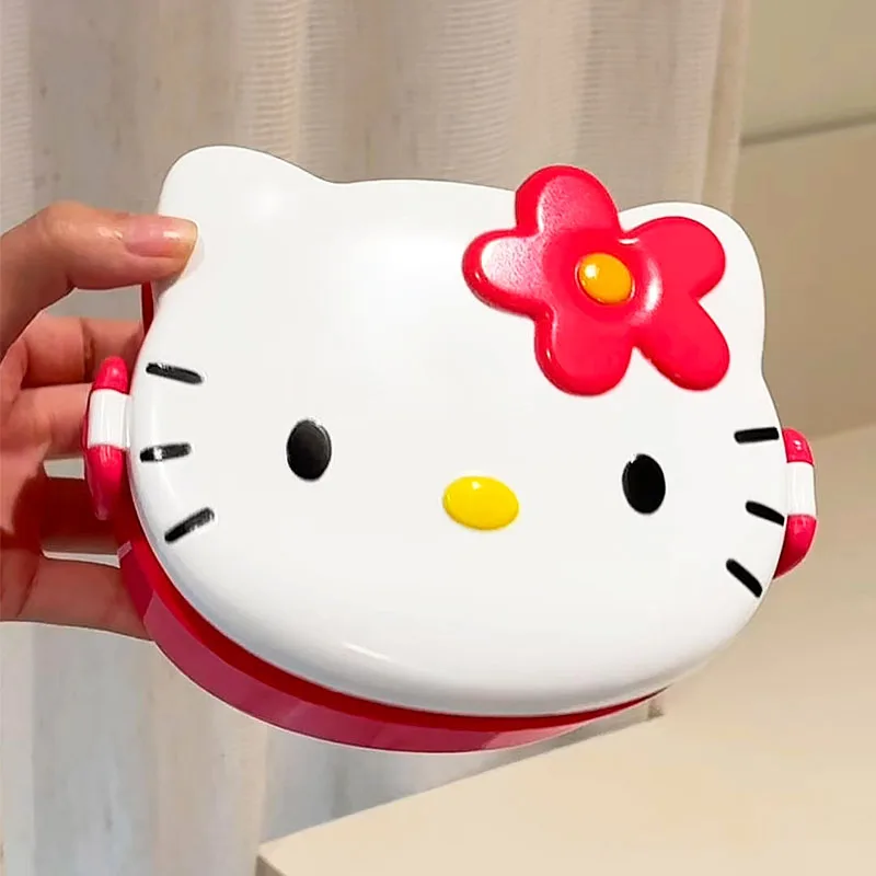กล่องอาหารกลางวันรูปเฮลโลคิตตี - Snack Container Travel บทวิจารณ์และราคา