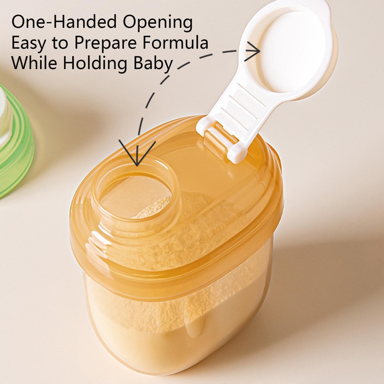 กล่องแบ่งนมผงแบบพกพา กล่องเก็บ - Snack Container Travel บทวิจารณ์และราคา