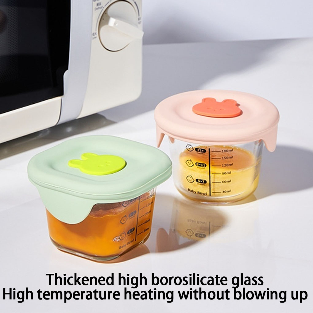 4 แพ็ค/ล็อต ขวดแก้วใส่อาหารเด็ - Baby Food Jars With Lids บทวิจารณ์และราคา
