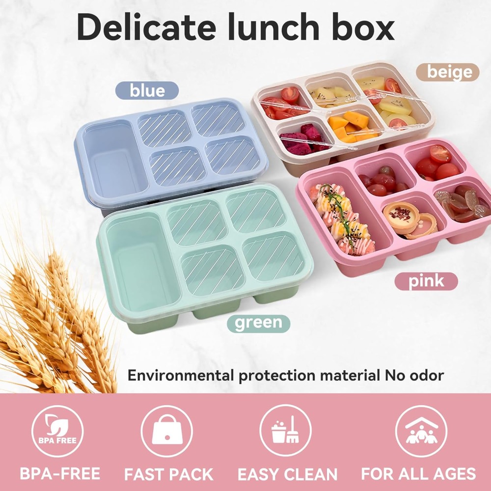 กล่องอาหารกลางวันเบนโตะพร้อมกล - Snack Container Travel บทวิจารณ์และราคา
