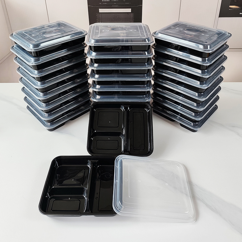 กล่องเตรียมอาหาร 3 ช่อง ขนาด 3 - Snack Container Travel บทวิจารณ์และราคา