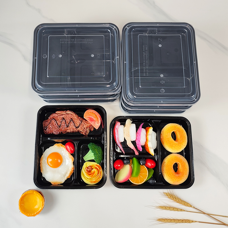 กล่องเตรียมอาหาร 3 ช่อง ขนาด 3 - Snack Container Travel บทวิจารณ์และราคา