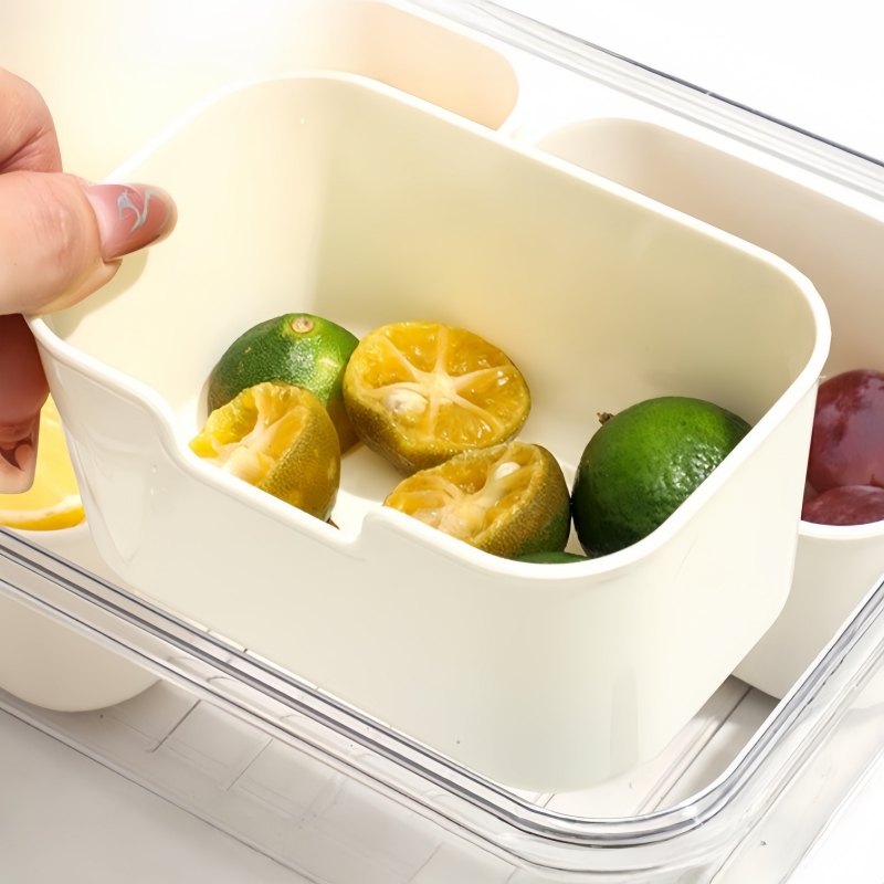 กล่องใส่ขนมแบบใส 8/4 ช่อง พร้อ - Snack Container Travel บทวิจารณ์และราคา